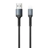 Laidas USB-lightning Remax Kayla II., RC-C008, 1m, (juodas)