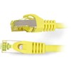 Lanberg Ethernet Patchcord S/FTP 6a 0.5 m geltonas