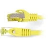 Lanberg Ethernet Patchcord S/FTP 6a 0.5 m geltonas