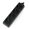 LANBERG PS0-04E-0150-BK 1.5M Juodas 4X 230V Lanter EXTENSION PL. CABLE FROM FULL COPPER