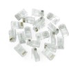 LANBERG PLU-6020EZ kištukas RJ-45 UTP CAT6 8P8C 20PCS praėjimo lovelis