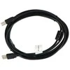 LANBERG CA-USBA-11CC-0030-BK laidas USB 2.0 AM-BM su feritu 3m juodas