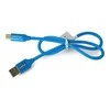 LANBERG CA-USBO-21CU-0005-BL Premium laidas USB-C M A M 2.0 0.5M Mėlyna Super Charge