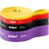 Latekso mankštos juostų rinkinys - Power Band PLs-2, 4-45 kg, 4 juostos, REBEL ACTIVE