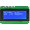 4x20 LCD ekranas su žalia plokšte