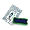 LCD ekranas 2x16 simbolių mėlynas su jungtimis - justPi