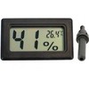 Oem LCD higrometras ir termometras su zondu korpuse