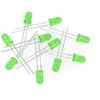 Oem LED 5mm žaliai mirksi - 10 vnt