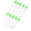 LED 5mm žalias - 10 vnt - justPi