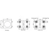 Oem LED diodu valdomas WS2812B 4pin - SMD 5050 - 10vnt - Skaitmeninis LED
