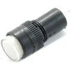 Oem LED indikatorius 230V AC - 12mm - baltas