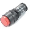 Oem LED indikatorius 230V AC - 12mm - raudonas