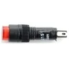 Oem LED indikatorius 230V AC - 8mm - raudonas