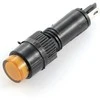 Oem LED indikatorius 230VAC - 8mm - geltonas
