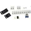 NE555 ir CD4017 elektronikos komponentų rinkinys