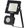 LED prožektorius 10W Rebel su prieblandos ir judesio jutikliu, 6500K, 230V