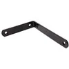 Oem Pramoninis baldų laikiklis 90 laipsnių - 150x100mm - baldų kampinis laikiklis - juodas