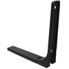 Oem Lentynos atrama 300x185mm - juoda - metalinė Atrama - Rankena