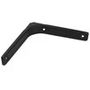 Oem Lentynos atrama 300x185mm - juoda - metalinė Atrama - Rankena