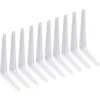 Oem Lentynos atrama - balta - 300x350 mm - plieno kampas