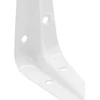 Oem Lentynos atrama - balta - 300x350 mm - plieno kampas