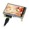 Lietimui jautrus LCD IPS ekranas 2.8" 320x240px, SPI, 65K RGB, skirtas Raspberry Pi Pico, Waveshare 19804