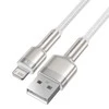 Baseus Cafule USB - Lightning laidas 2.4A 1m - Baltas