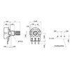 Oem Linijinis potenciometras B5K 5K - 15mm - 1 vnt