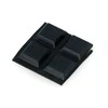 Oem Lipnios kvadratinės kojelės, žemos 12x12mm - 4 vnt
