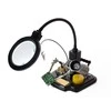 Blow Oem Litavimo Laikiklis su LED Lempa ir Lupa ZD-10Y