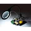 Blow Oem Litavimo Laikiklis su LED Lempa ir Lupa ZD-10Y