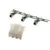 Oem Lizdas (korpusas) 3PIN - XH 2S - 10 vnt - Kištukas Akumuliatoriaus balansavimo jungtis 3 Kaiščiai