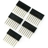 Oem Karpomas lizdas pailgintas 1x8 kaiščių 2.54mm skirtas Arduino