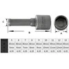Oem Lizdiniai veržliarakčiai 9 vnt 5-13mm - universalūs lizdai atsukimui