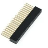 Oem Lizdo jungties juosta 2x20 rastras 2.54mm, skirtas Raspberry Pi 4B/3B+/3B/3 - ilgi kaiščiai 10mm