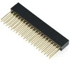 Oem Lizdo jungties juosta 2x20 rastras 2.54mm, skirtas Raspberry Pi 4B/3B+/3B/3 - ilgi kaiščiai 10mm