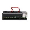 Lonten Technology justPi dėklas Raspberry Pi 4B - aliuminis su dviem ventiliatoriais - juodas - LT-4B02