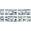 Lygintuvų diodų rinkinys - įvairių tipų - 200 vnt, - justPi