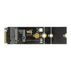 M.2 key M į A key adapteris su USB konvertavimu - PCIe įrenginiams - Waveshare 20315