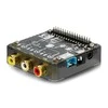 M5 RCA 13.2 - PCM5102 - kompozicinis garso ir vaizdo modulis - skirtas M5Stack kūrimo moduliams