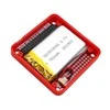 M5Stack Core 750mAh akumuliatorių modulis raudonu korpusu