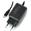Maitinimo šaltinis Argon40 USB tipas C 5.25V/3.5A, skirtas Raspberry Pi 4B - juodas