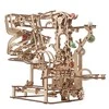 Marble Run Ball Track - mechaninis surinkimo modelis - fanera - 400 vienetų - Ugearsmodels