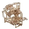 Marble Run – pakopinis keltuvas – mechaninis sulankstomas modelis – fanera – 355 elementai – Ugearsmodels