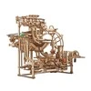 Marble Run – pakopinis keltuvas – mechaninis sulankstomas modelis – fanera – 355 elementai – Ugearsmodels