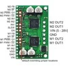 MC33926, dviejų kanalų 28V/2.5A variklio valdiklis, Pololu 1213