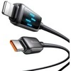 Mcdodo CA-2630 USB-C prie Lightning laidas, 36 W, LED ekranas, 1.2 m