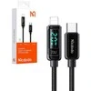 Mcdodo CA-8810 USB-C prie Lightning laidas, 36 W, 1.2 m (juodas)