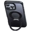 McDodo PC-4933 MagSafe dėklas skirtas iPhone 16 Pro Max su stovu (juodas)