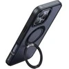 McDodo PC-4933 MagSafe dėklas skirtas iPhone 16 Pro Max su stovu (juodas)